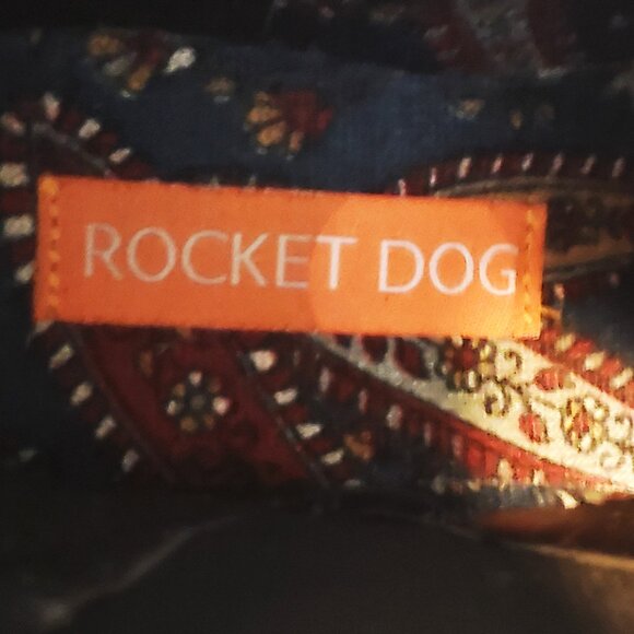 ROCKET DOG Women Comfortable Pull-On Vegan LEATHER BLACK Boots Tiny Flaws SZ 6.5 - Picture 8 of 8